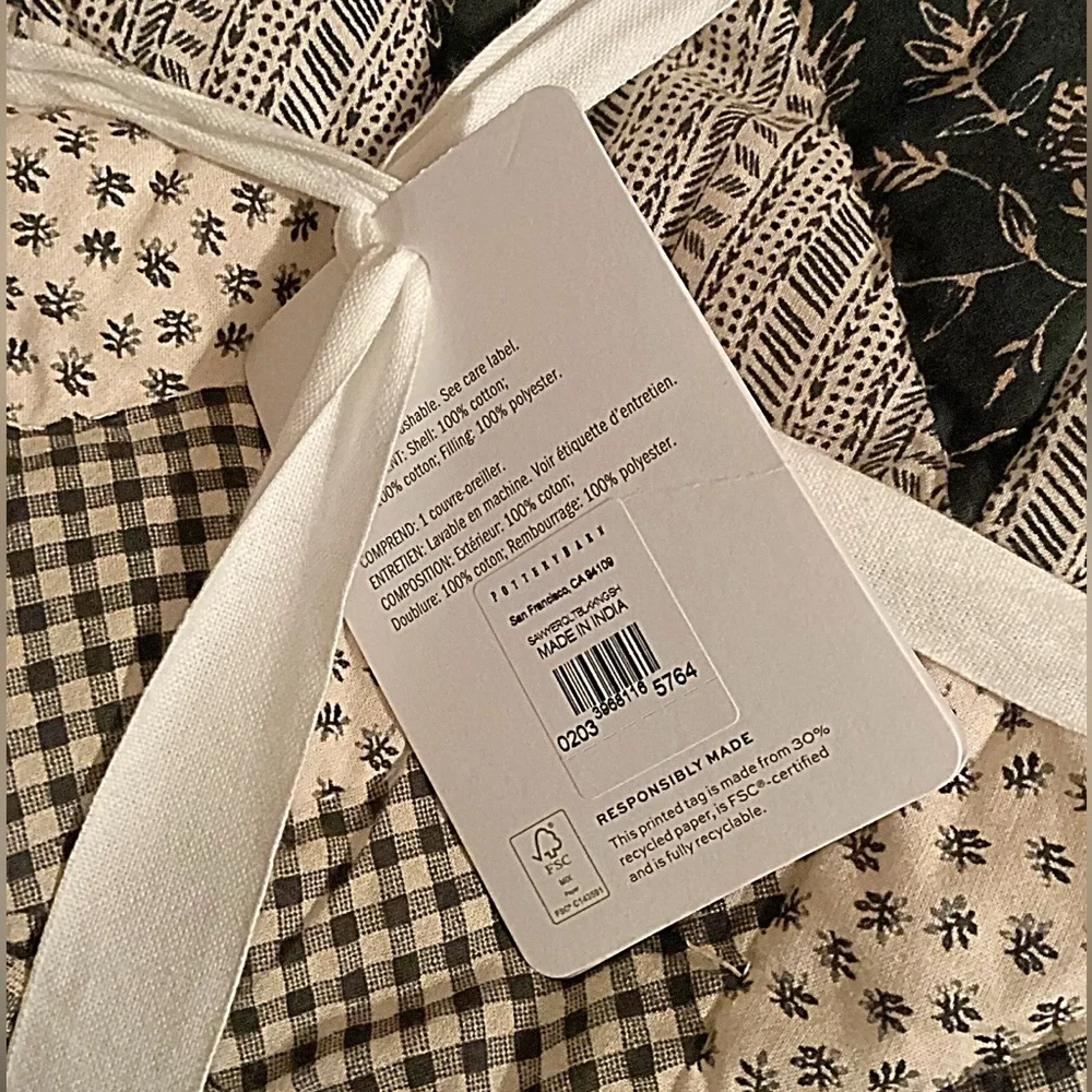 Pottery Barn Sawyer Pillow Shams